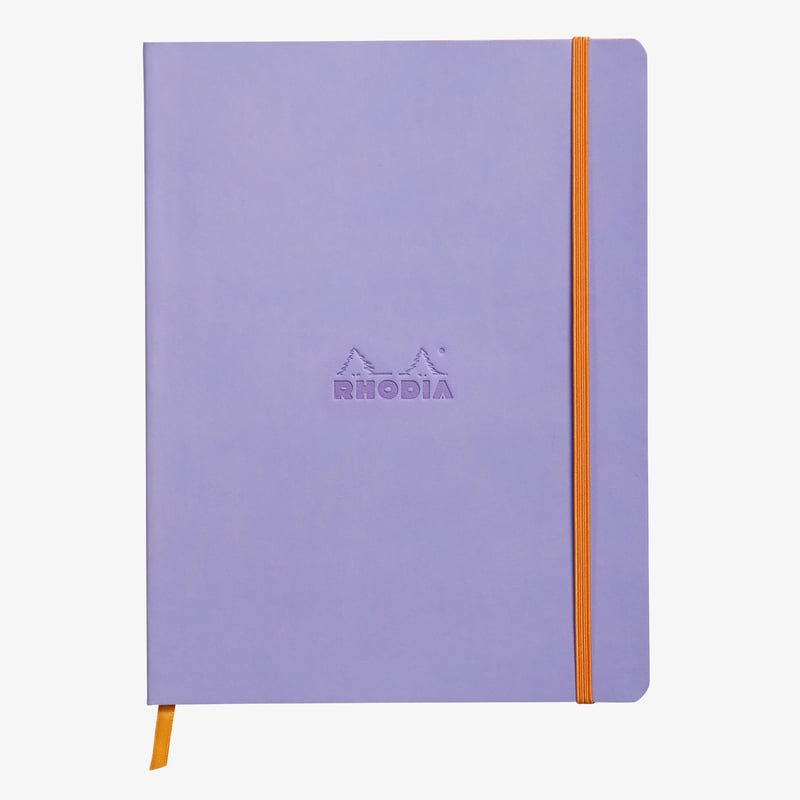 Rhodia Rhodia Softcover Notebook - Large - Iris - Lined