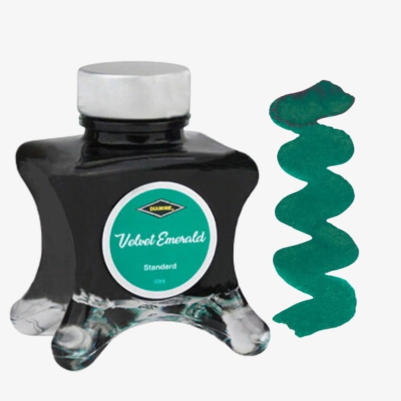 Diamine Inks Diamine Inkvent Christmas Ink Bottle 50ml - Velvet Emerald
