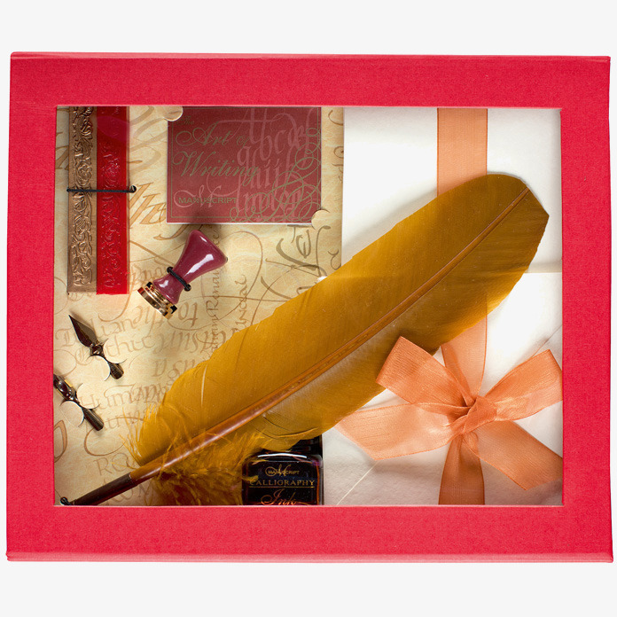 Manuscript Art of Writing Calligraphy Gift Set - Quill Correspondence Set