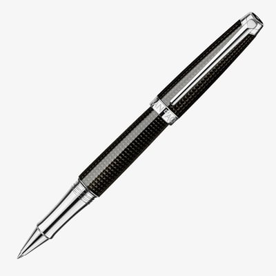 Caran d'Ache Léman Rollerball Pen - Du Nuit Guilloché