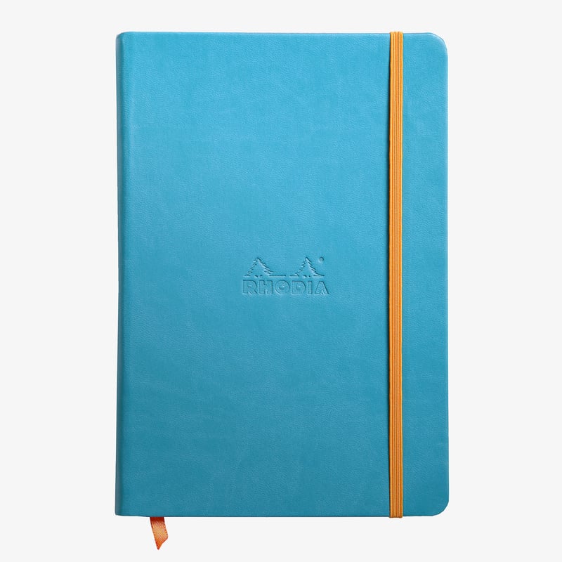 Rhodia Rhodia Hardcover Notebook - A5 - Turquoise - Lined