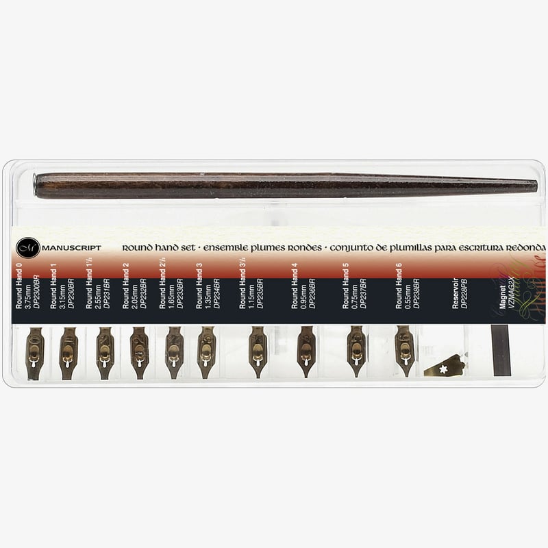 Manuscript Manuscript Dip Pen Calligraphy Set - Round hand