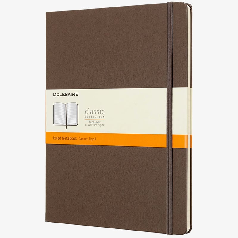 Moleskine Moleskine Classic Hardback Extra Large Notebook - Ruled - Assorted