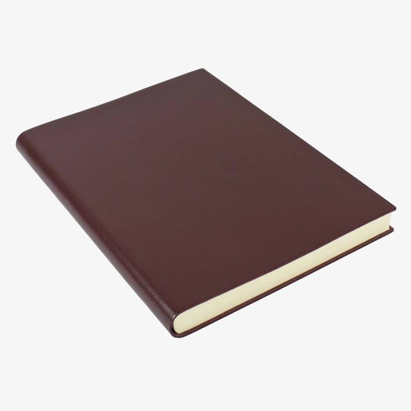 Papuro Papuro Torcello Leather Journal - Burgundy - Large