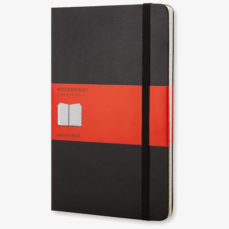 Moleskine Moleskine Classic Hardback Pocket Address Book - Black