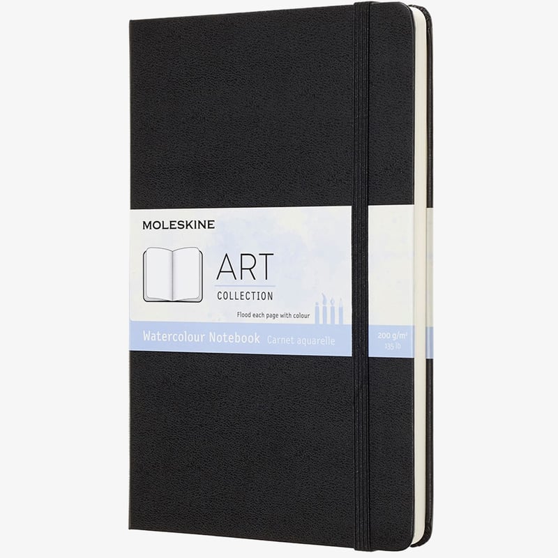 Moleskine Moleskine Art Large Watercolour Notebook - Black