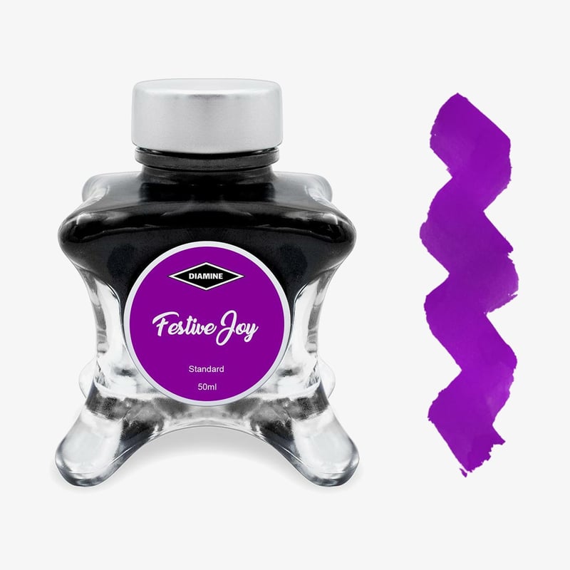 Diamine Inks Diamine Inkvent Christmas Ink Bottle 50ml - Festive Joy