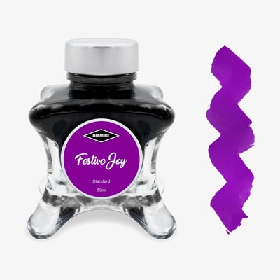 Diamine Inkvent Christmas Ink Bottle 50ml - Festive Joy