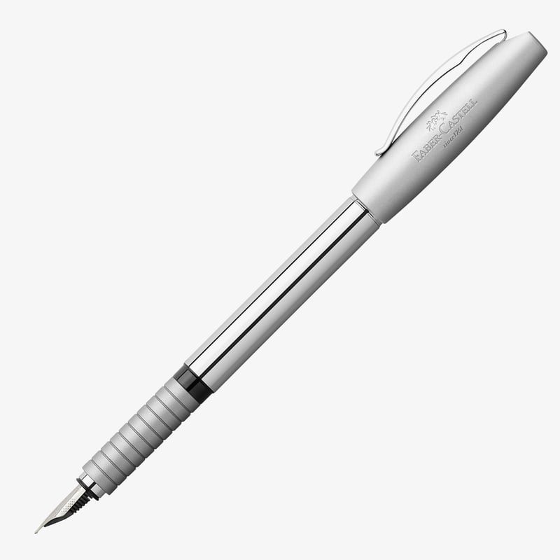 Faber-Castell Faber-Castell Basic Fountain Pen - Polished Chrome