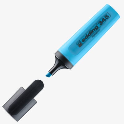 Edding 345 Highlighter - Light Blue