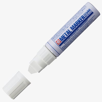 Sakura Metal Marker - Extra Broad - White
