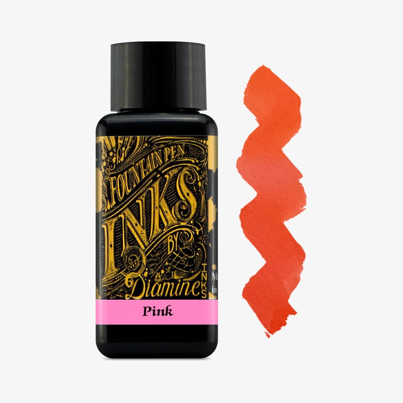 Diamine Inks Diamine Ink Bottle 30ml - Pink
