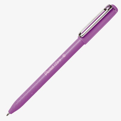 Pentel iZee Capped Ballpoint Pen - 1.0mm - Violet