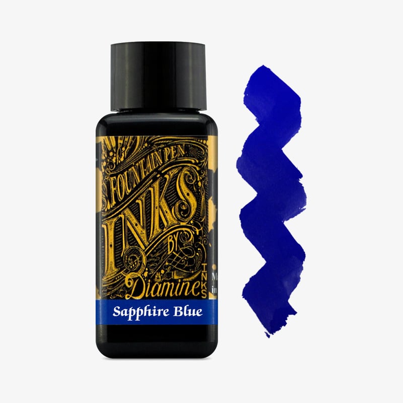 Diamine Inks Diamine Ink Bottle 30ml - Sapphire Blue
