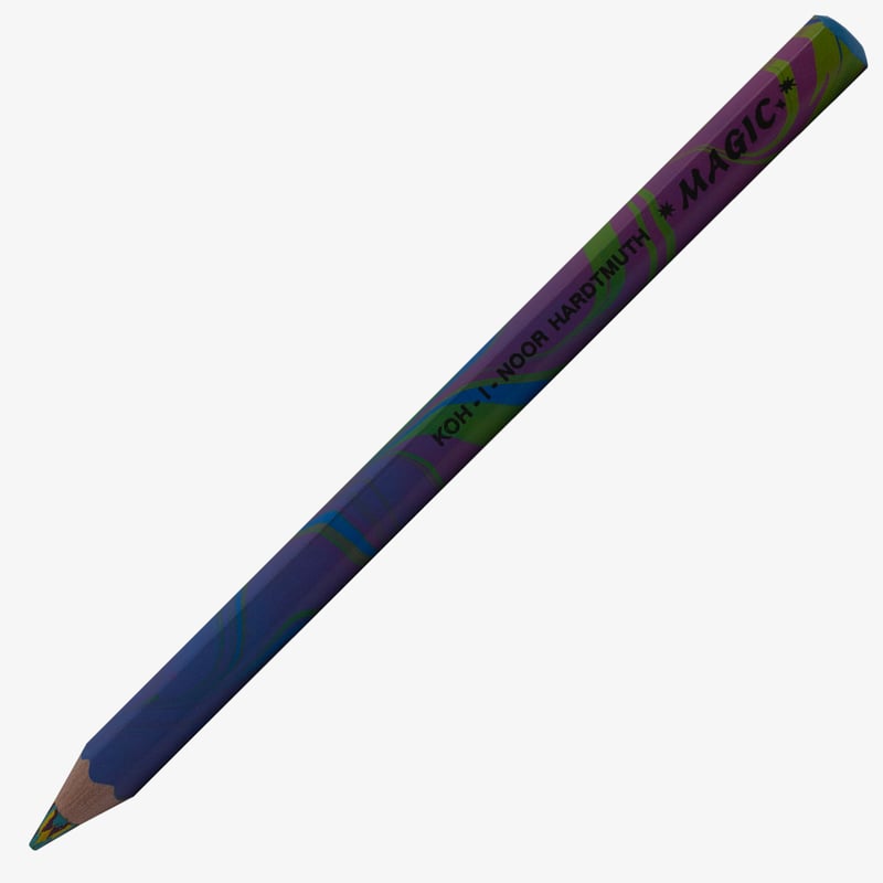 Koh-I-Noor Koh-I-Noor 3405 Jumbo Special Coloured Magic Pencils - Tropical (Tube of 30)