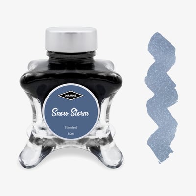 Diamine Inkvent Christmas Ink Bottle 50ml - Snow Storm