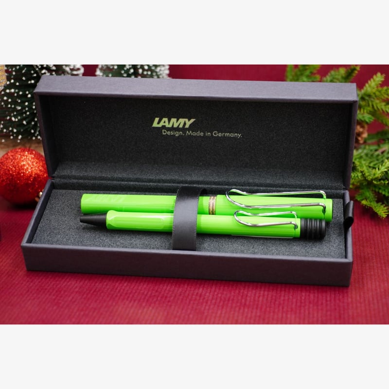 Lamy Lamy Safari Fountain Pen & Ballpoint Pen Gift Set - Green
