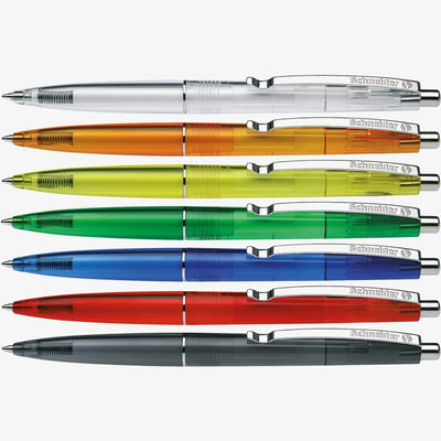 Schneider Schneider K20 Icy Ballpoint Pens - Assorted Colours (Pack of 20)