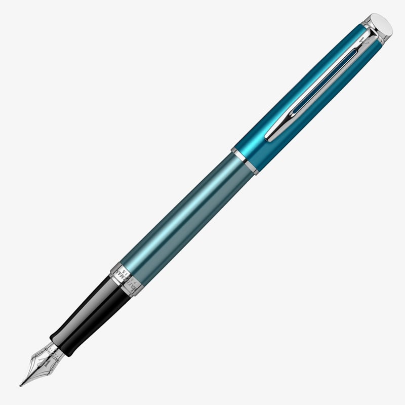 Waterman Waterman Hemisphere Fountain Pen - Côte D'azure Chrome Trim