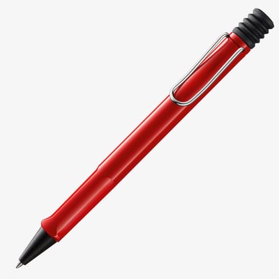 Lamy Safari Ballpoint Pen - Red