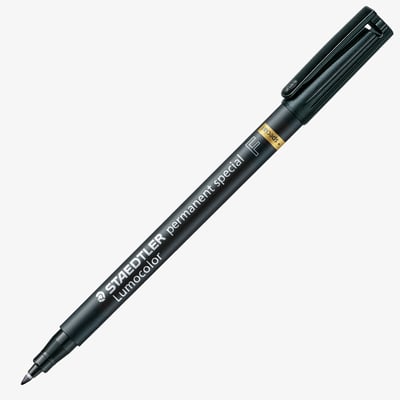 Staedtler Lumocolor Permanent Pen - Fine - Special Black