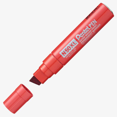Pentel N50XL Jumbo Permanent Marker - Chisel Tip