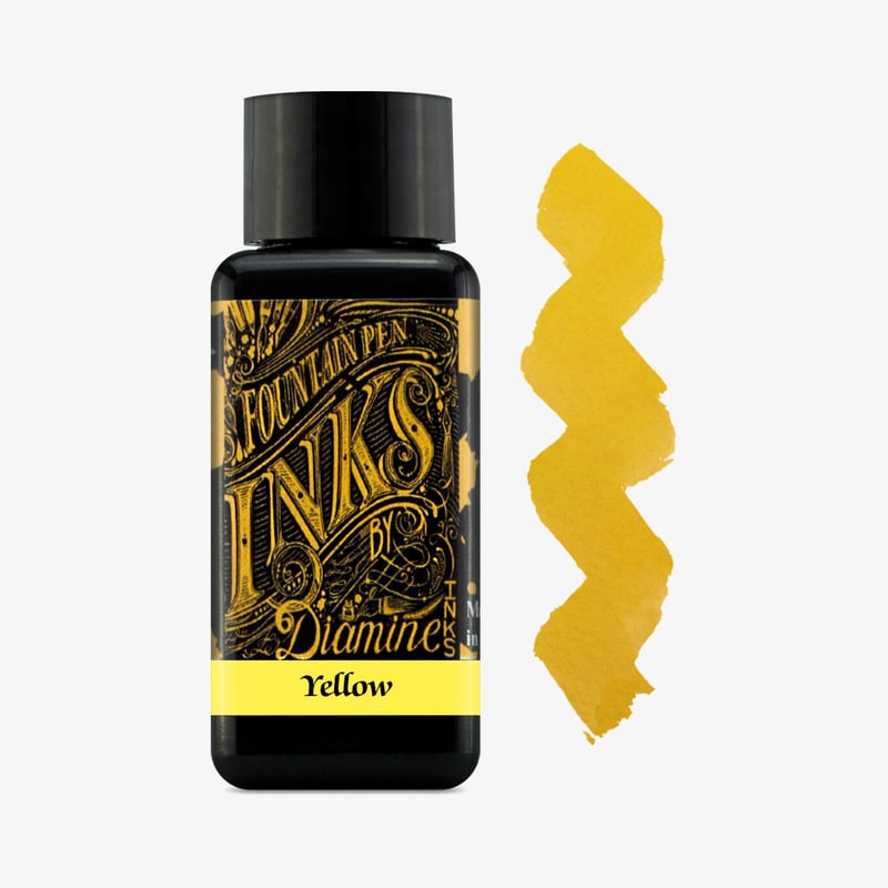 Diamine Inks Diamine Ink Bottle 30ml - Yellow