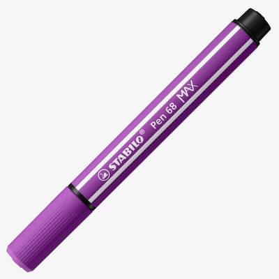 STABILO Pen 68 MAX Fibre Tip Pen - Lilac