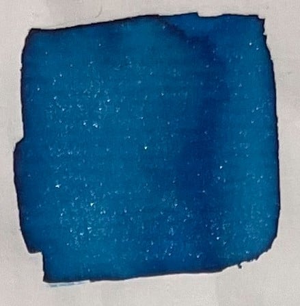 Scan of INKvent Sub Zero Ink Swatch
