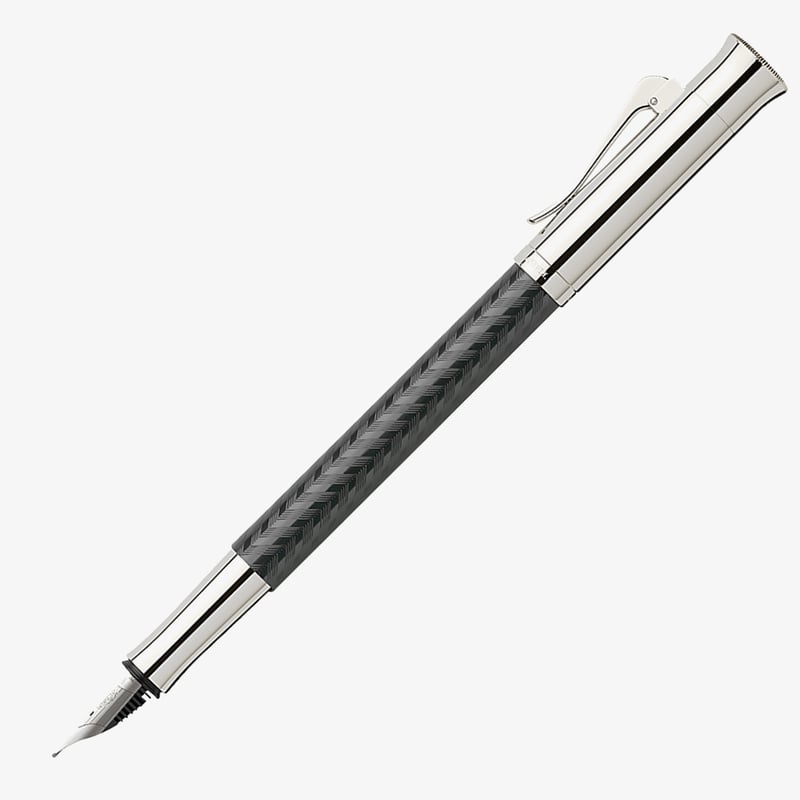 Graf von Faber-Castell Graf von Faber-Castell Guilloche Fountain Pen - Chevron