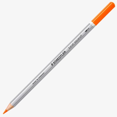 Staedtler Karat Aquarell Watercolour Pencil - Orange
