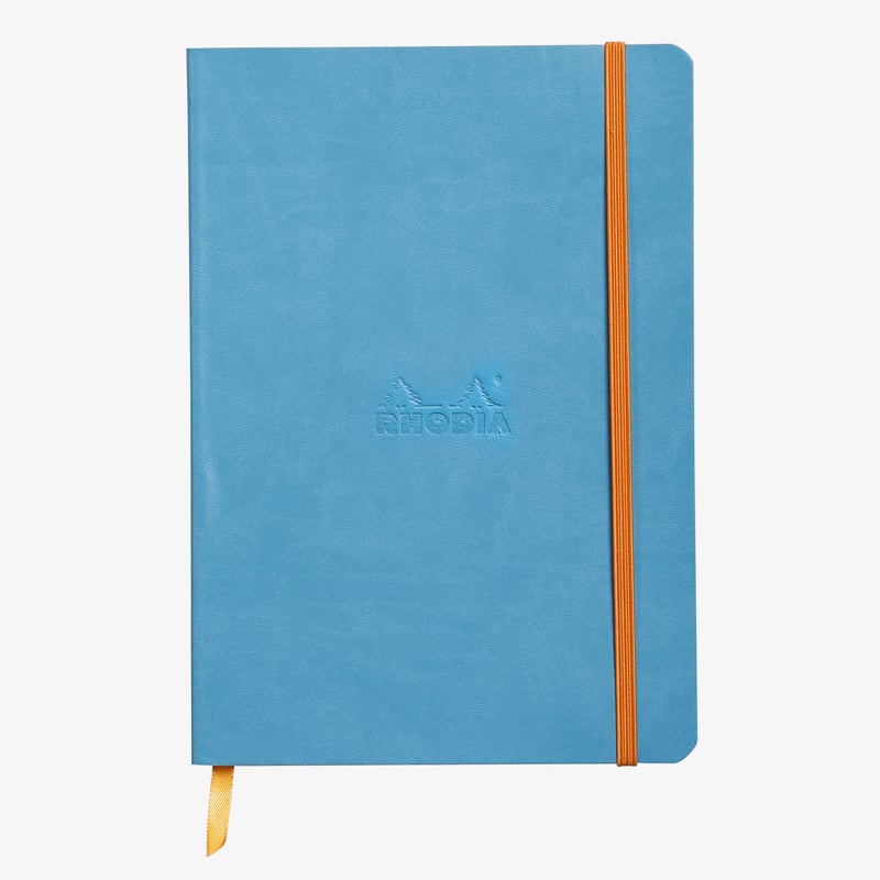 Rhodia Rhodia Softcover Notebook - A5 - Turquoise - Dotted