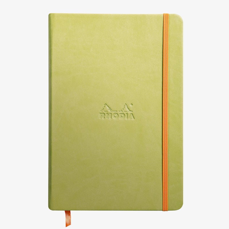 Rhodia Rhodia Hardcover Notebook - A5 - Anise Green - Lined