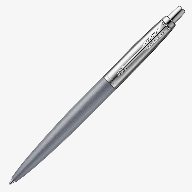 Parker Parker Jotter XL Ballpoint Pen - Alexandra Matte Grey Chrome Trim