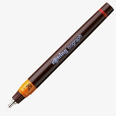 Rotring Isograph Technical Drawing Pen - 0.20mm