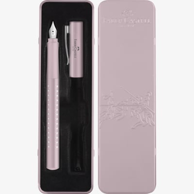 Faber-Castell Sparkle Fountain Pen Set - Rose