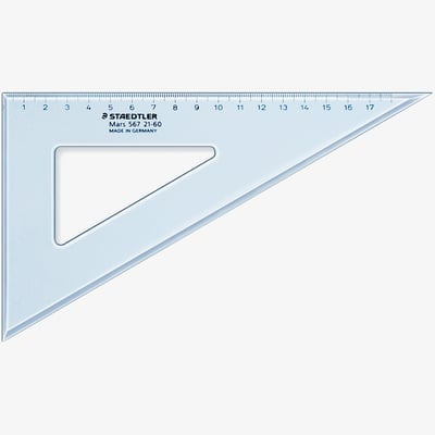 Staedtler Mars Set Square - 20cm 60°/30°