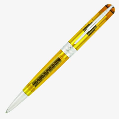 Pineider Avatar UR Demo Ballpoint Pen - Amber