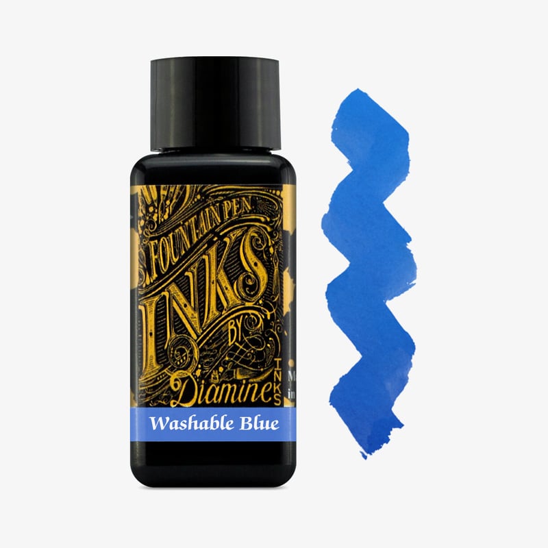Diamine Inks Diamine Ink Bottle 30ml - Washable Blue