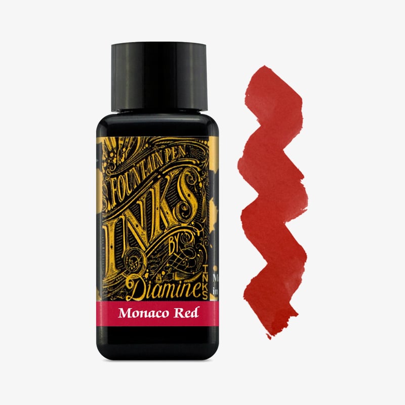 Diamine Inks Diamine Ink Bottle 30ml - Monaco Red