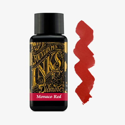 Diamine Ink Bottle 30ml - Monaco Red