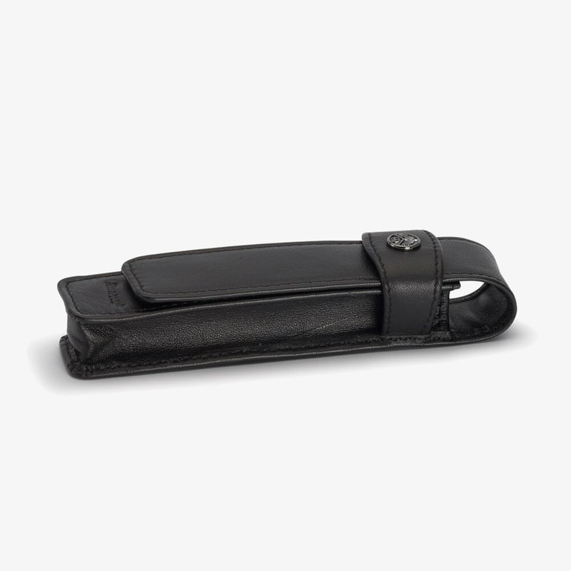Kaweco Kaweco Single Black Leather Pen Pouch - For Standard Size Pens