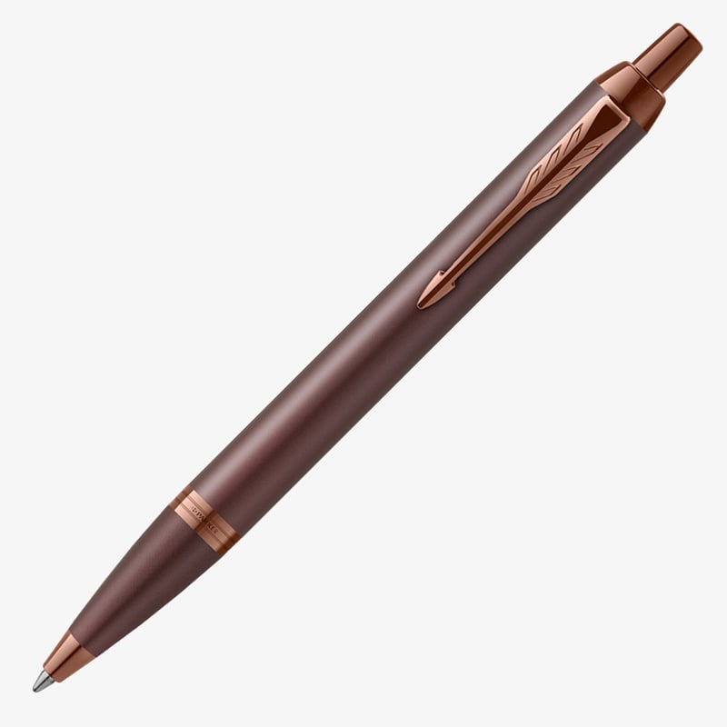 Parker Parker IM Monochrome Ballpoint Pen - Burgundy