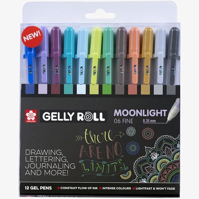 Sakura Sakura Gelly Roll Moonlight Gel Pens - Cosmos Set (Pack of 12)