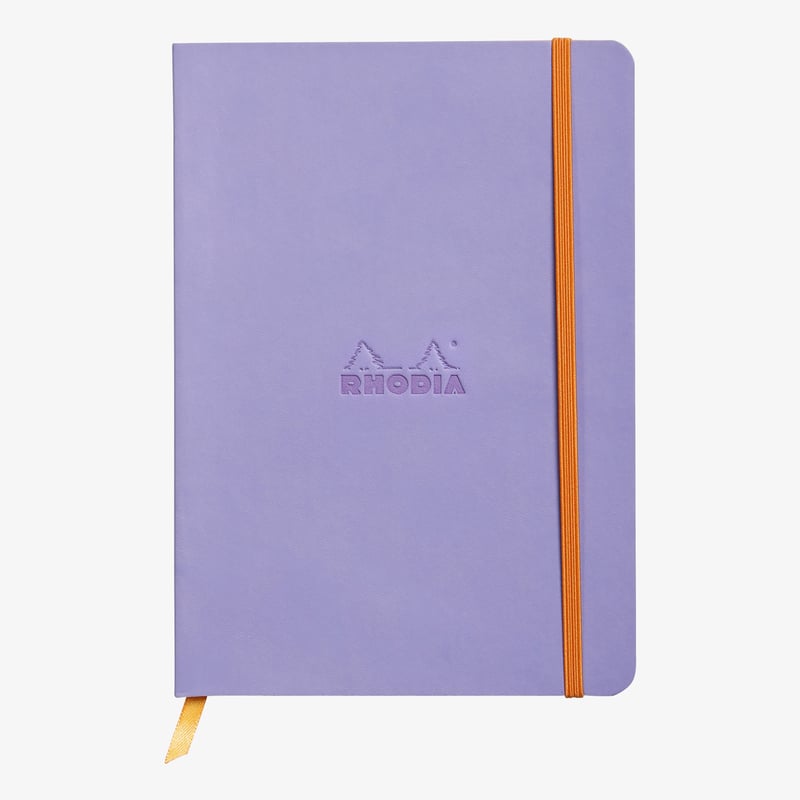 Rhodia Rhodia Softcover Notebook - A5 - Iris - Dotted