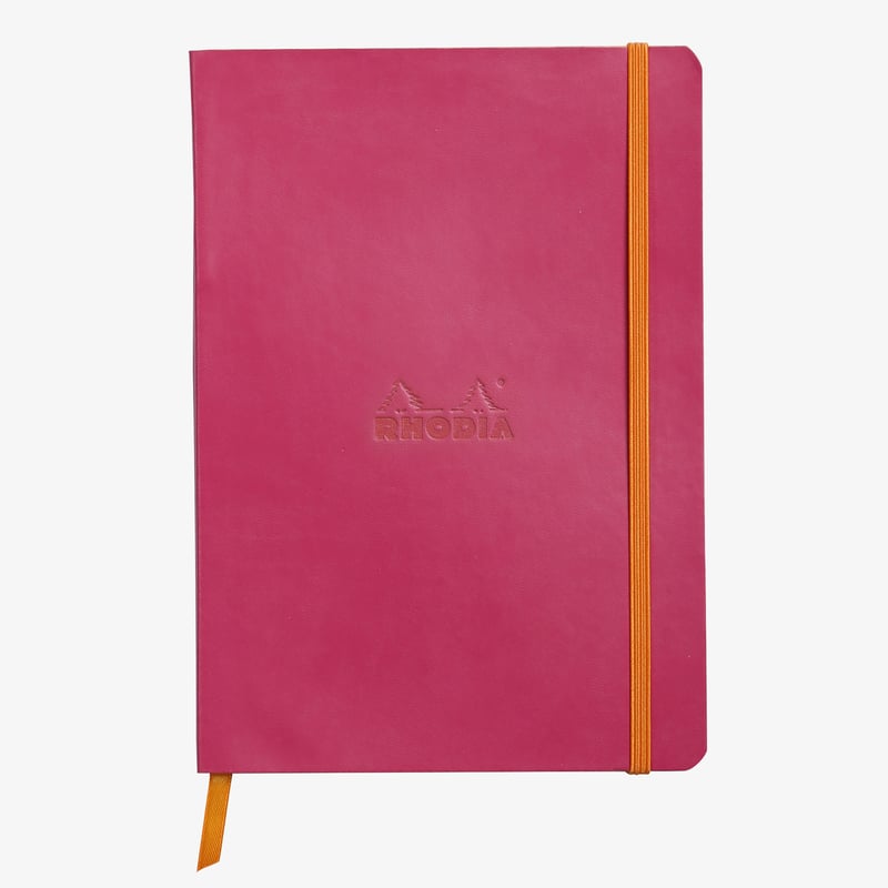 Rhodia Rhodia Softcover Notebook - A5 - Raspberry - Lined
