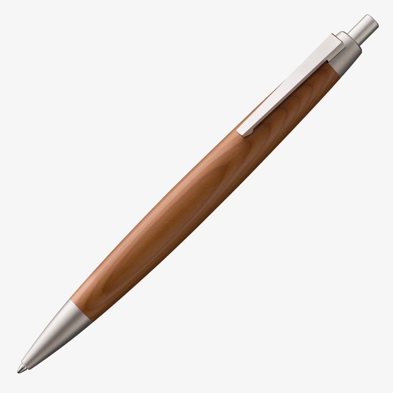 Lamy Lamy 2000 Ballpoint Pen - Taxus Wood Chrome Trim