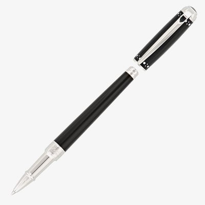 S.T. Dupont Line-D Medium Rollerball Pen - Derby Black & Palladium