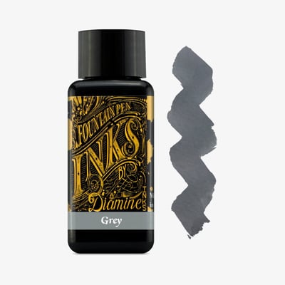 Diamine Ink Bottle 30ml - Grey