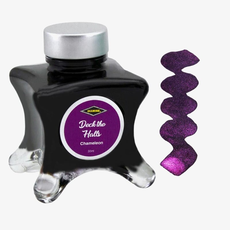 Diamine Inks Diamine Inkvent Christmas Ink Bottle 50ml - Deck The Halls